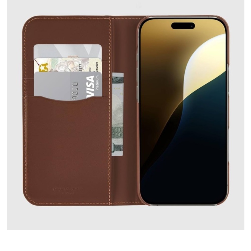 Coach 2024 Iphone Pro Folio Phone Case - Picture 11 of 12